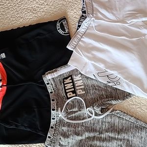 PINK brand joggers (bundle of 3 pairs) all are size small like new condition!!